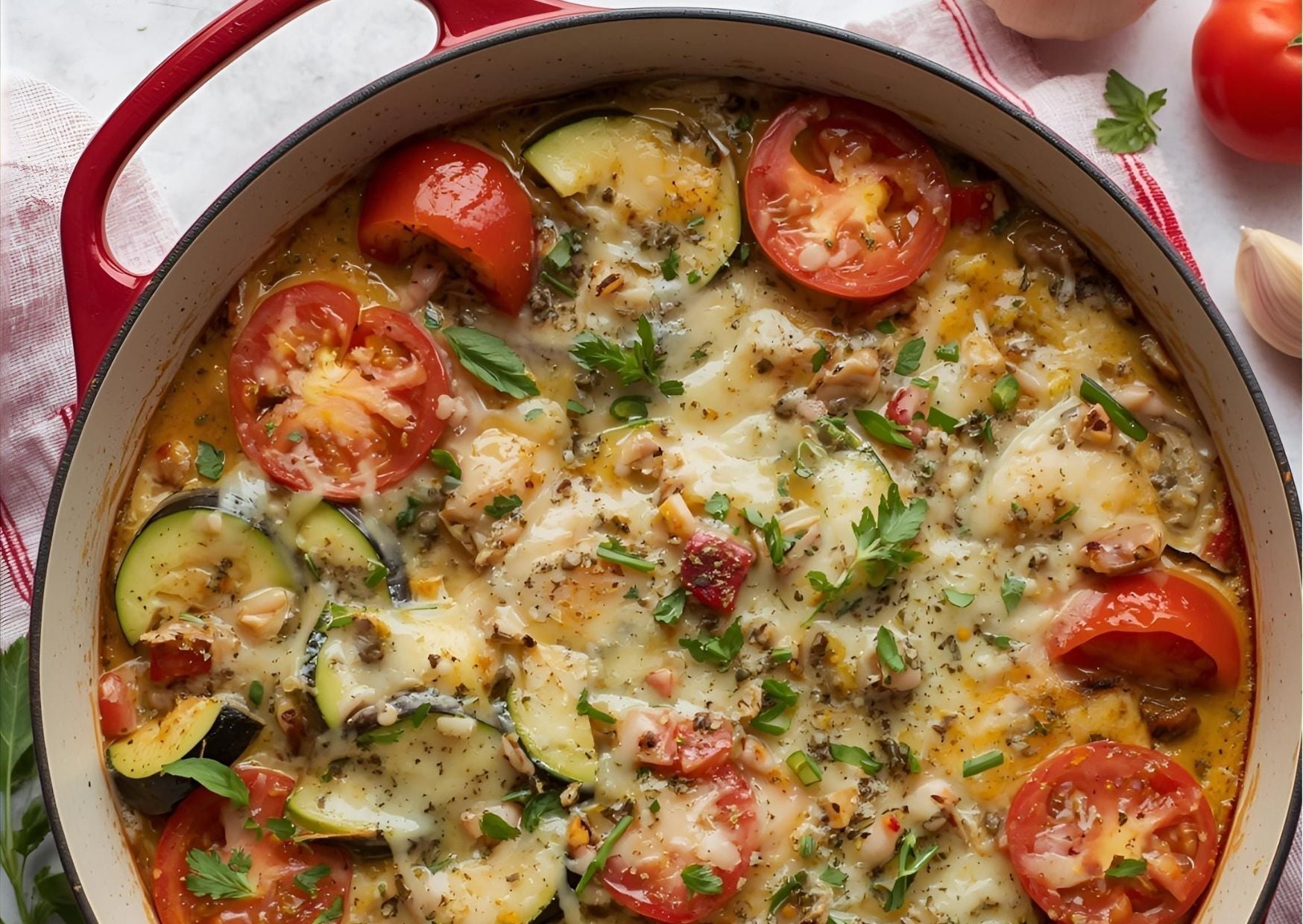 Gemüseauflauf mit Herbes de Provence