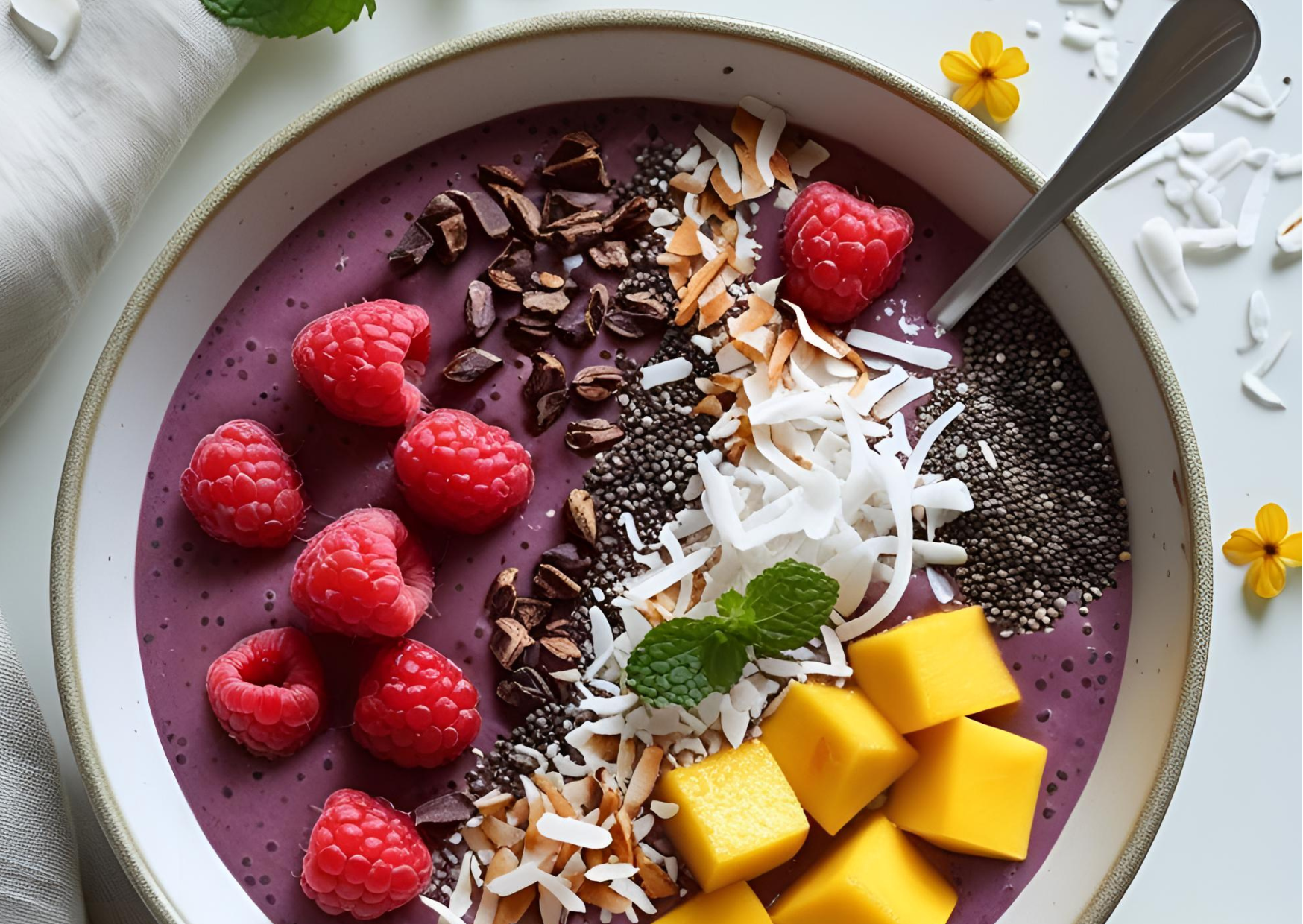 Himbeer Smoothie Bowl